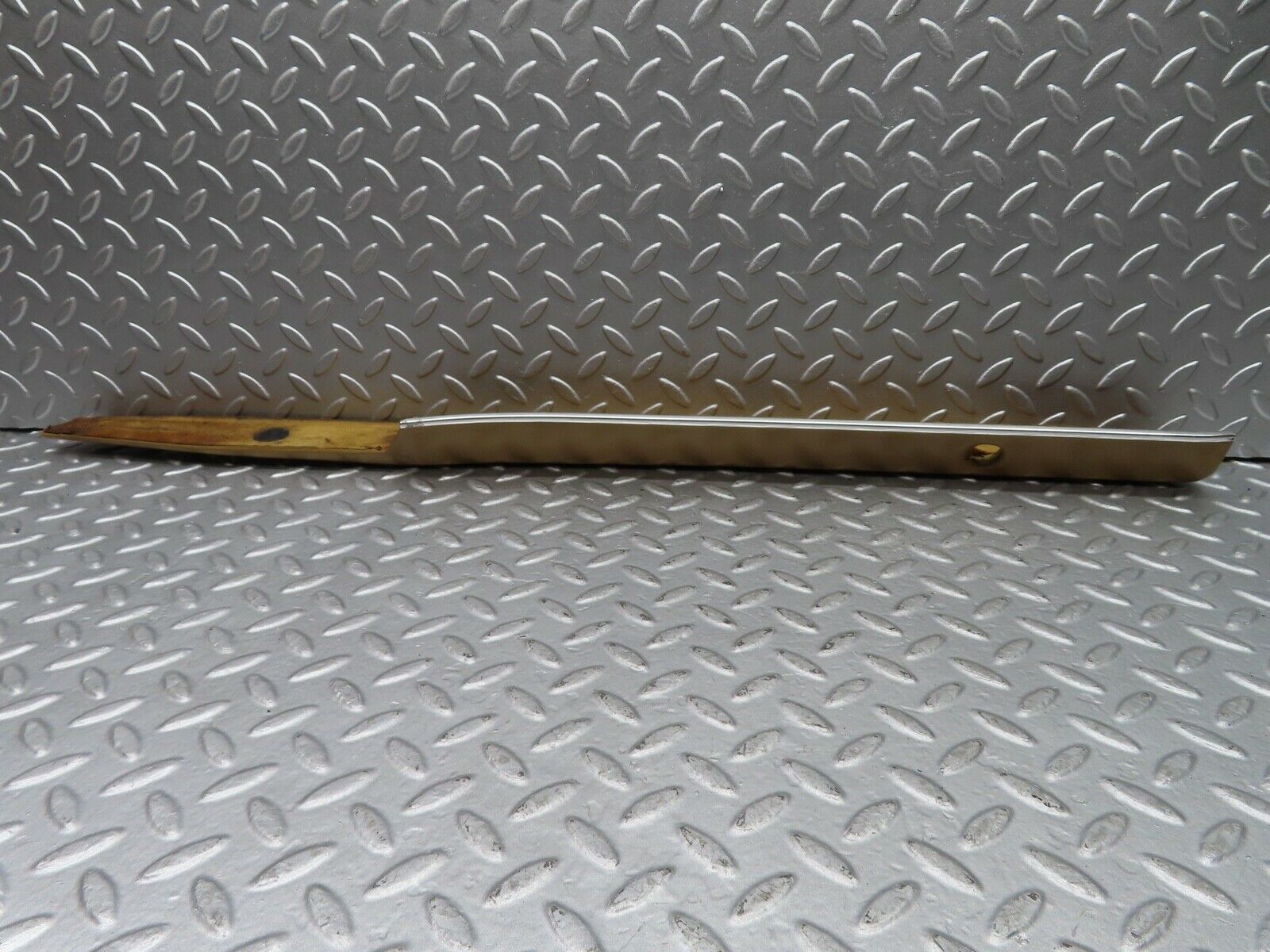 20253 Mercedes-Benz W114 280CE Coupe Rear Panel Top Trim Left Beige