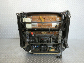 22383 Mercedes-Benz C124 E220 Coupe Front Left Seat Leather Grey 1249102350