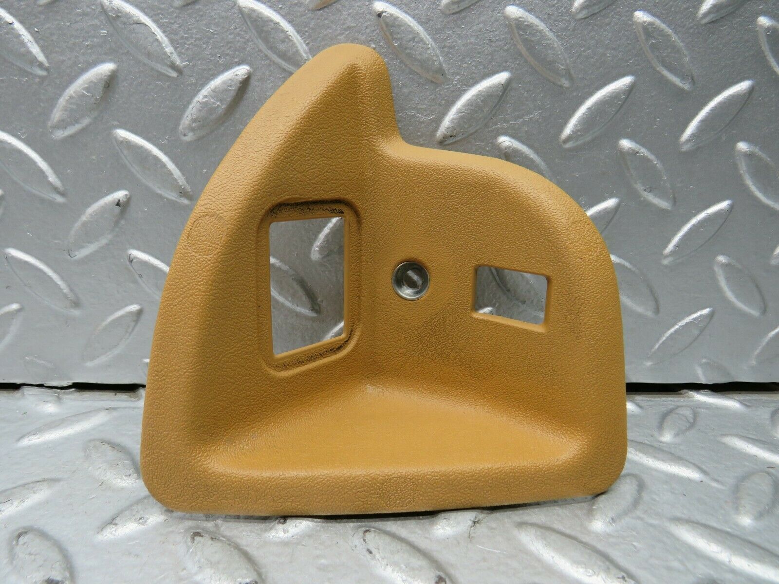 22000 Mercedes-Benz S123 280TE Rear Seat Latch Cover Right Palomino 1236922422