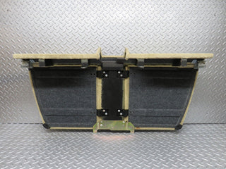 R129 SL rear storage carpet panel beige used OEM