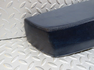 R129 SL front left seat back cover blue used OEM