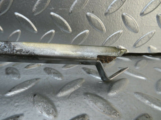 W116 front right door front window channel used OEM