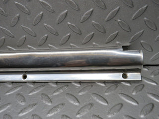 W109 rear right door sill chrome used OEM