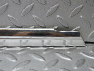 W109 front right door chrome moulding trim used OEM