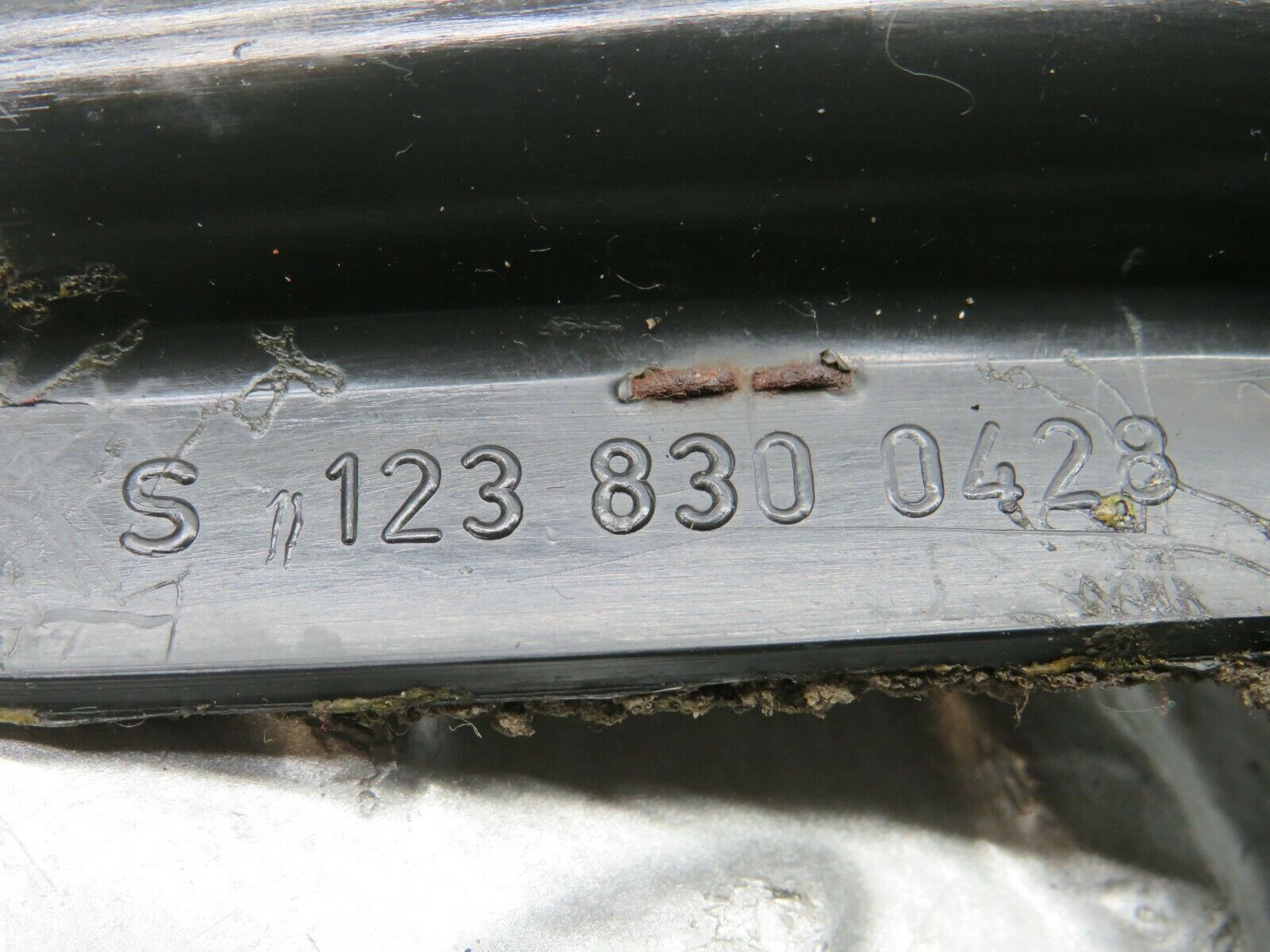 22237 Mercedes-Benz S123 280TE Wagon Water Drain Right Side 1238300428