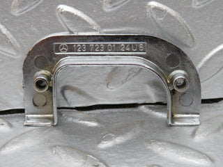 30999 Mercedes-Benz W123 200D Left Interior Chrome Door Latch Trim 1237230124