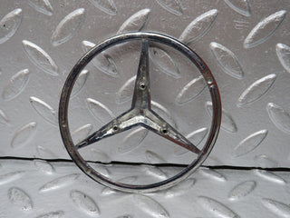 30880 Mercedes-Benz W201 190E 2.0L Chrome Rear Emblem 2017580058