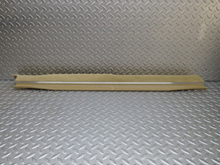 R129 SL left door sill cover beige used OEM