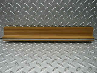 W123 Wagon rear right door sill trim palomino used OEM