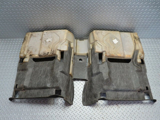 C140 rear floor carpet grey used OEM