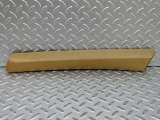 W123 a pillar cover panel left side palomino used OEM