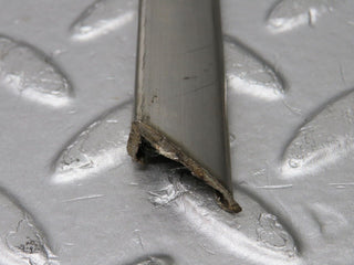 34374 Mercedes-Benz C126 380SEC Coupe Front Right Fender Wing Lower Moulding Chrome