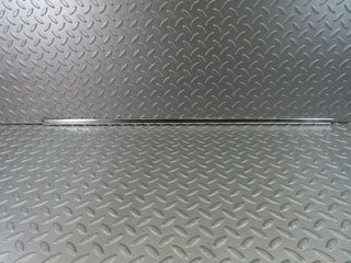 W123 front left door chrome moulding trim used OEM