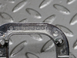 32178 Mercedes-Benz W123 230E Left Interior Chrome Door Latch Trim 1237230124