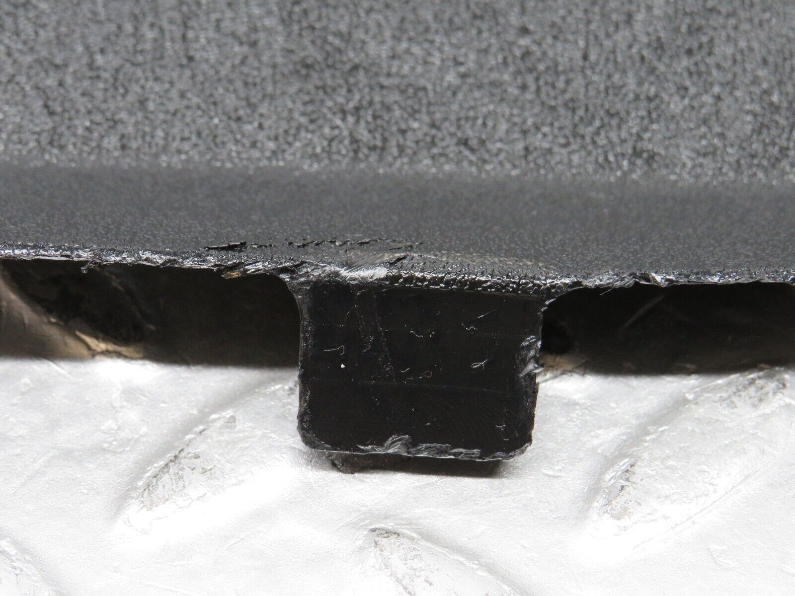 37850 Mercedes-Benz A124 320E Cabriolet Kick Panel Right Black 1246800306 1246880406