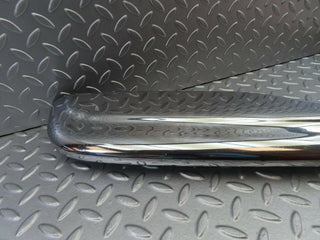 W108 front left upper bumper corner used OEM