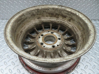 W123 alloy wheel mexican hat 6jx14h2 et30 used OEM