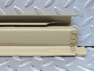 W201 Baby Benz rear left door sill trim beige used OEM
