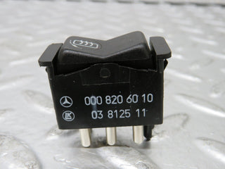 W201 Baby Benz rear heated window switch used OEM