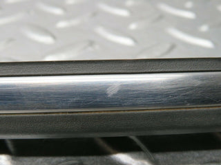 W123 Coupe trunk boot lid chrome moulding trim used OEM