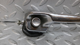 W109 rear right door chrome handle used OEM
