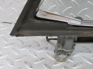 W108 front left quarter window used OEM