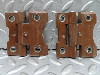 W123 door hinges pair used OEM