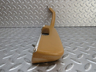 W123 left interior door handle palomino used OEM