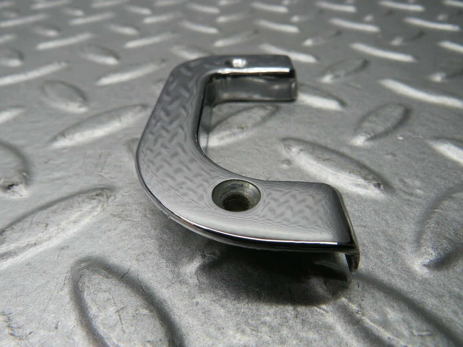 21972 Mercedes-Benz S123 280TE Wagon Left Chrome Door Latch Trim 1237230124