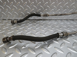W116 power steering oil pipe hose pair used OEM