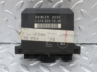 34760 Mercedes-Benz W210 320E Door Control Unit Front Left 2108207526