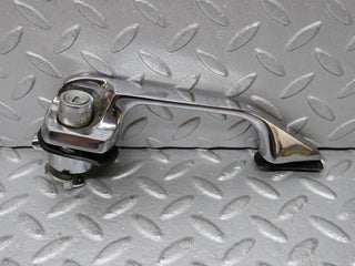 W108 front right chrome door handle no key used OEM