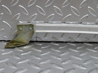 W123 rear left door chrome window channel used OEM