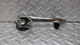 W109 rear right door chrome handle used OEM