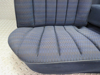 W201 Baby Benz rear seat blue used OEM