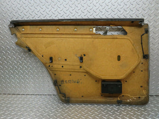 W124 Wagon rear right door card grey used OEM