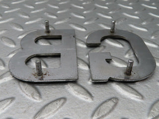 W121 Ponton chrome boot badge used OEM