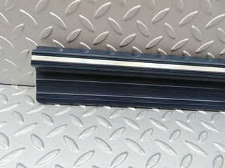 W123 front left door sill trim blue used OEM