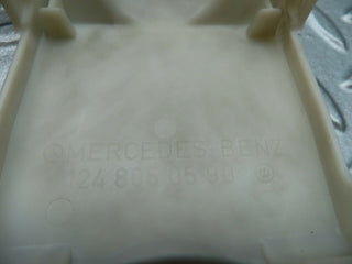 W124 rear door lock vacuum actuator cover used OEM