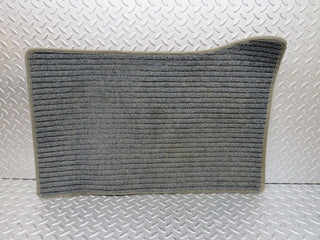 W124 Wagon front left passenger carpet mat grey used OEM