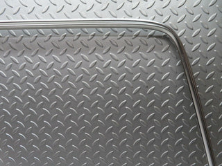 W123 rear windscreen chrome frame used OEM