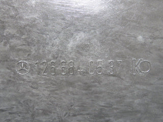 W126 foot well panel left side used OEM