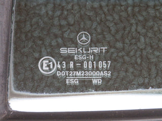 33828 Mercedes-Benz W201 190E 2.0L Rear Left Quarter Window Glass 2017350524