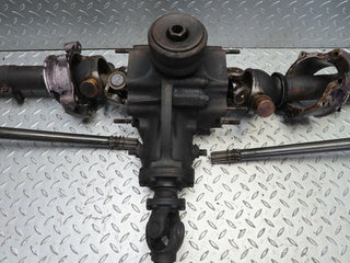 W120 Ponton rear axle with differential 3.89 used OEM