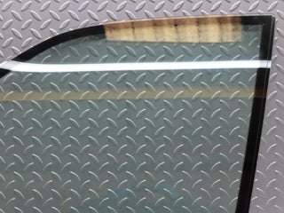 W140 front left door double window glass used OEM