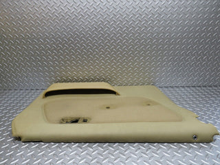 W123 front left door card beige used OEM