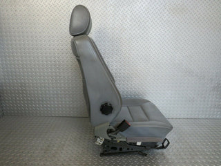 22383 Mercedes-Benz C124 E220 Coupe Front Left Seat Leather Grey 1249102350
