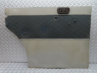 W121 Ponton rear left door card grey used OEM