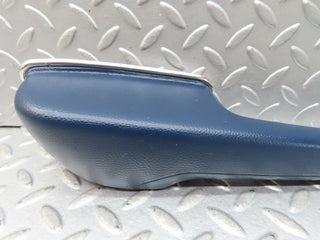 W116 rear left interior door handle blue used OEM