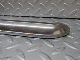 W108 number plate light trunk lid chrome used OEM